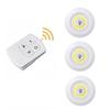 Led Cob Under Cabinet Light 3w Closets Lights Portable Mini Sleep-light Battery-operated Night Bathroom Lighting Warm-white Cold