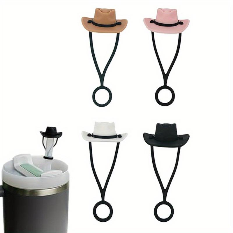 1pc  Reusable Silicone Cowboy Hat Straw Hat - Dustproof, Easy To Clean, Durable, Soft, and Flexible Material