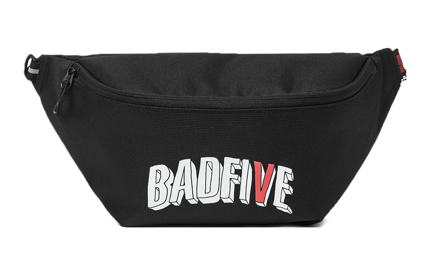 Li Ning Polyester One Shoulder Crossbody Sling Bag Unisex Black ABDT283-1
