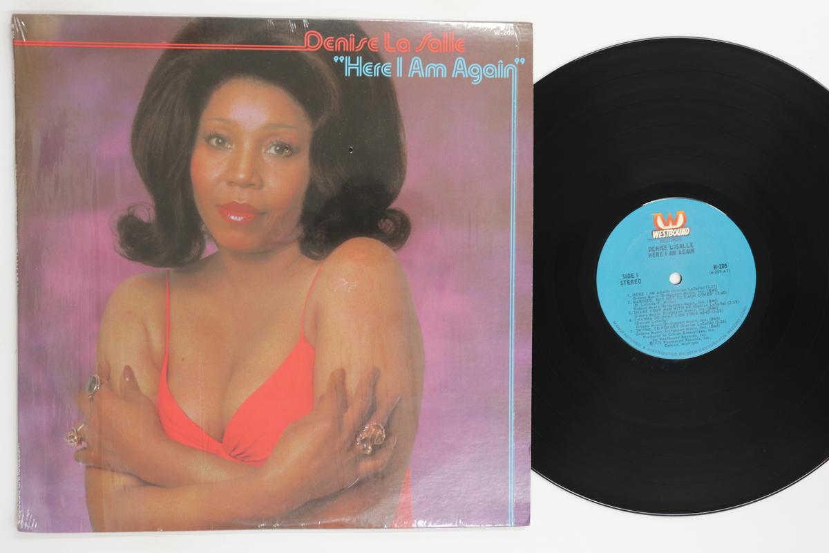 

LP Record DENISE LA SALLE Here I Am Again W209 WESTBOUND 1975 US SoulFunk Used