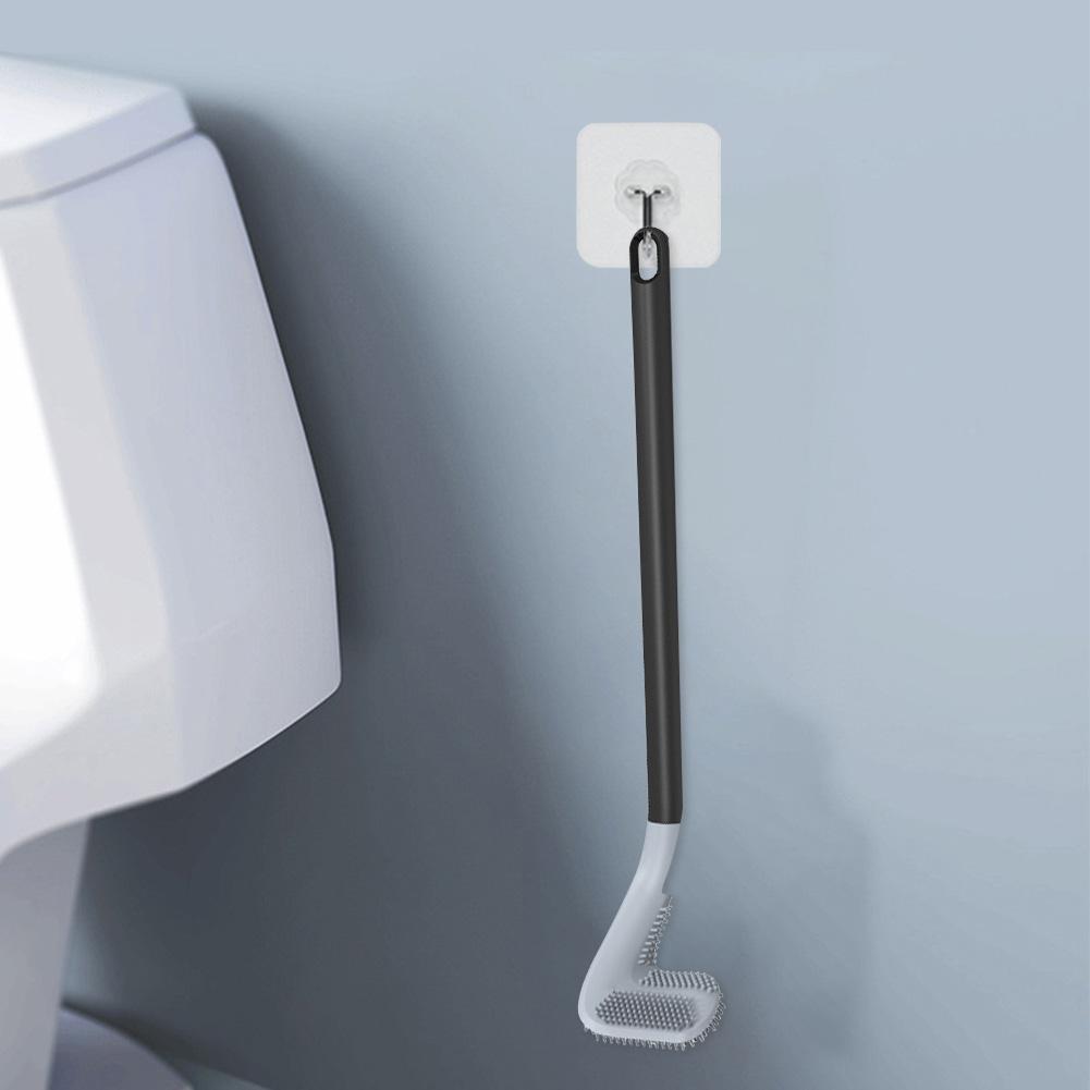 Creative Cherry Shaped Toilet Brush Long Handled Toilet Bowl Brush Combo Nylon Soft Bristle Brush for Bathroom Cleaning Tool