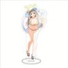 Anime Blue Archive Sunaōkami Shiroko Stand Model Cosplay 15cm Acrylic Game Figure Waraku Chis Cute Desk Decor Fans Collection