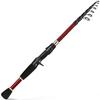 Tijă Telescopică de Pescuit Sougayilang 1.8-2.4m Ultralight Tijă Spinning/Casting pentru Pescuit Tijă de Pescuit din Fibră de Carbon Echipament Pesca