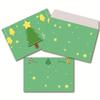 Christmas Invitation Card and Kraft Envelope Set