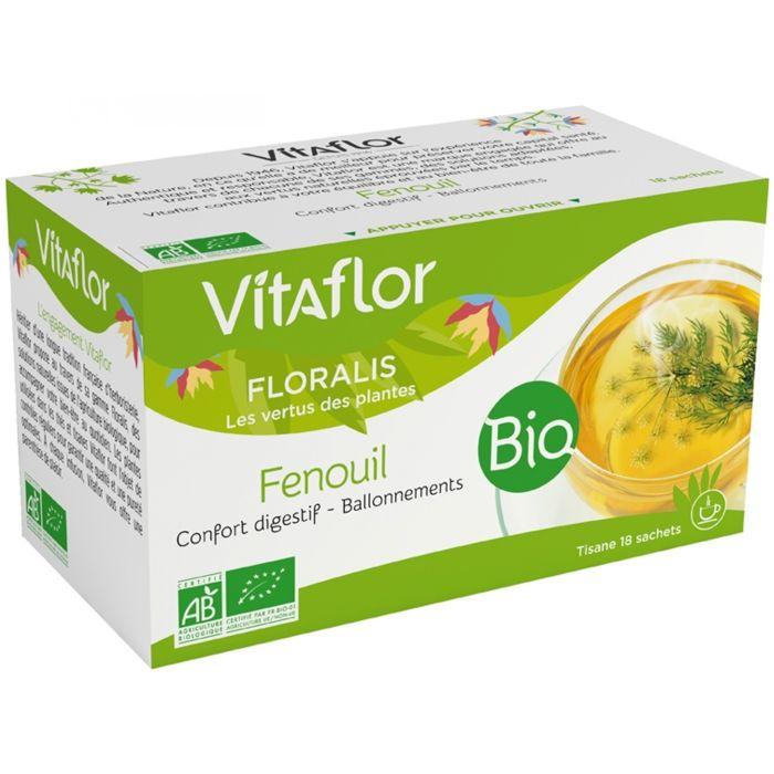Vitaflor Bio Tisane Fenouil 18 Sachets