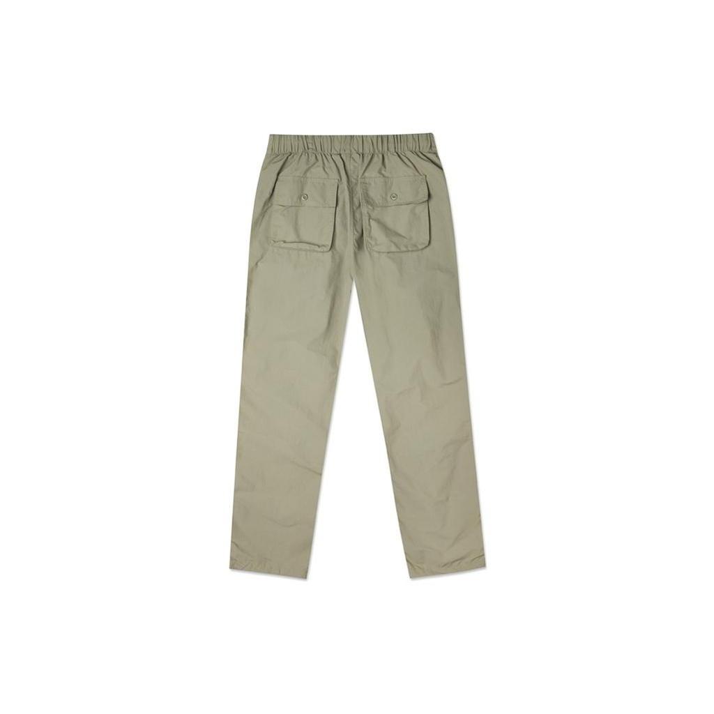 Men's Converse Solid Color Woven Straight-Leg Casual Pants/Trousers light grey Green 10021100-A04