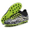 New camouflage high-top football shoes long nails broken nails football non-slip and wear-resistant unisex football shoes