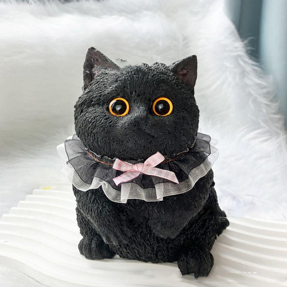 Slow Rebound Simulation Cat Squeeze Toys Cartoon Cat Fidget Toy Big Cat Doll Squeeze Toy for Kids