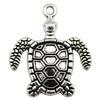 Turtle Charms Antique Bronze Silver Pendants For Animal Themed Jewelry Making