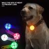 Hundehalsbänder, Anti-Verlust-Anhänger, wasserdicht, Sicherheits-LED-Blinklicht, USB wiederaufladbar, LED-Licht-Anhänger für Hunde, Katzen, Haustiere