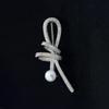 Luxury Semi-luxurious Ribbon Knot Brooch, High-end Women's Elegant Pearl Corsage, Design with A Touch of Uniqueness, Special Pin