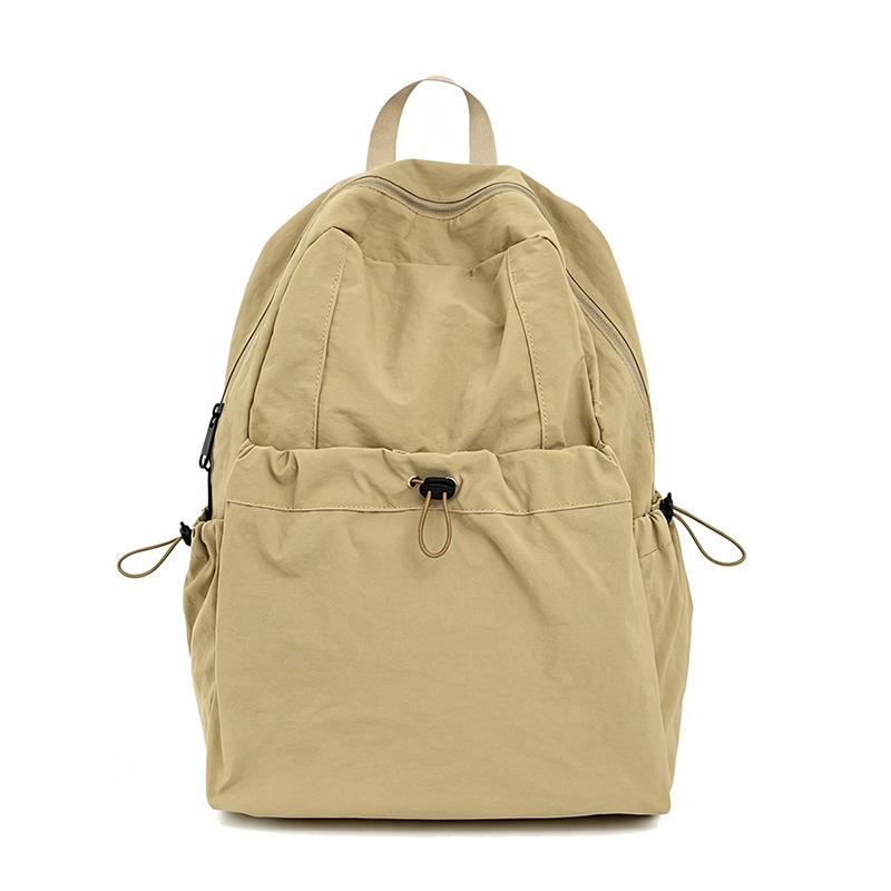 Schoolbag Wholesale Backpack Women's New Fashion Lightweight Storage Travel Bag Large Capacity Versatile Nylon Cloth Anti-splashing Backpack
