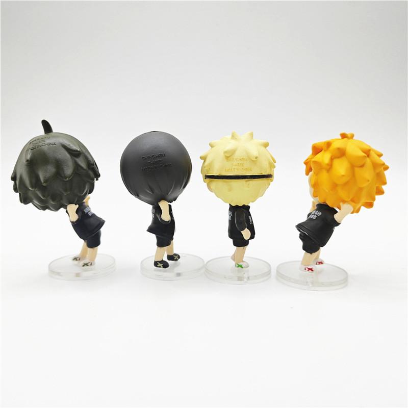 Haikyuu Action Figure Show Team Uniform Pvc Collectible Volleyball Boy Toy Model