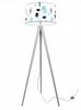Loft Children'S Tripod Lamp, Lampshade, Pattern, Led