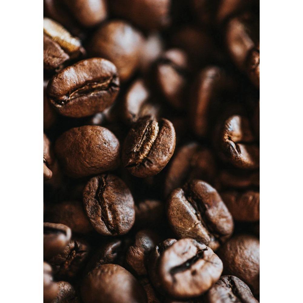 Coffee Cup And Beans Photograph Posters Delicious Coffee Latte Breakfast Prints Canvas Painting Wall Art Picture Home Room Decor