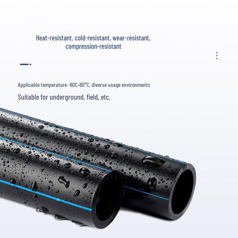 JCGYL Black PE Water Supply Pipe (6m)