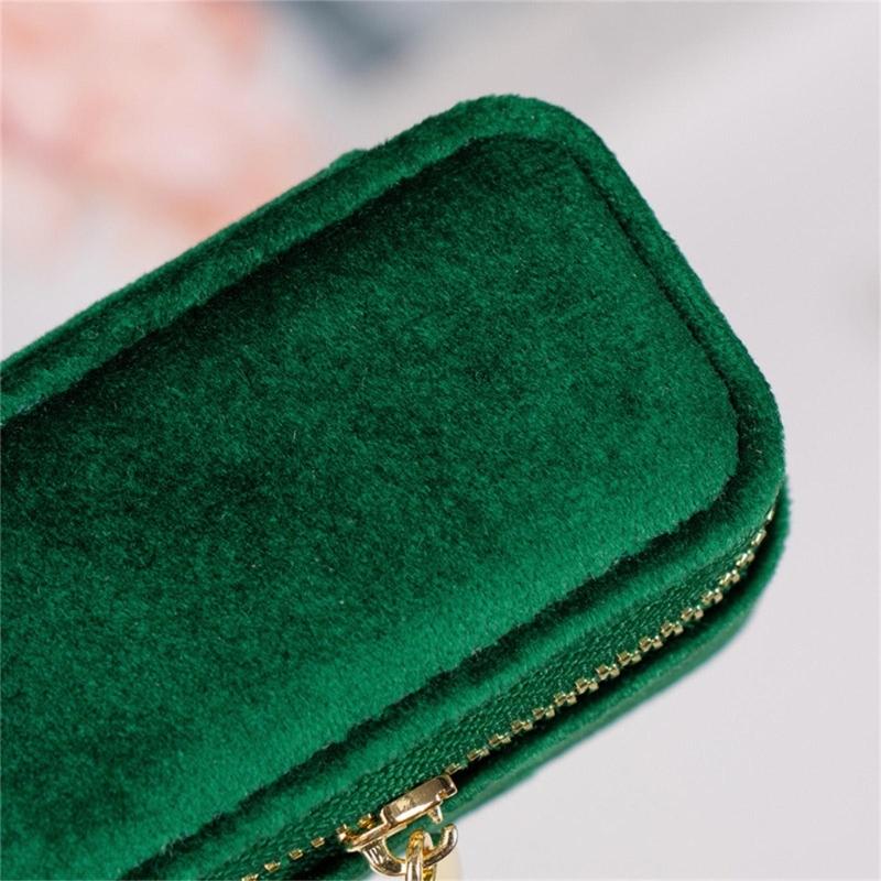 Soft Flannel Jewelry Box Storage Organizer Protect Your Beloved Accessories