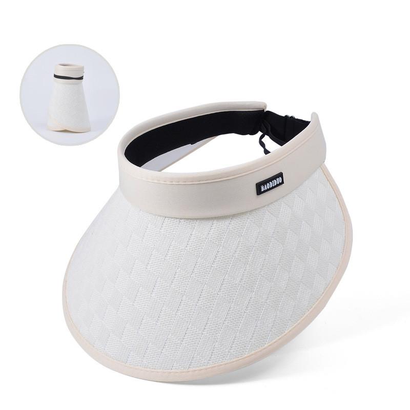 Outdoor Sun Hat Women Large Brim Uv Protection Polyester Summer Sun Hat For Travel And Leisure