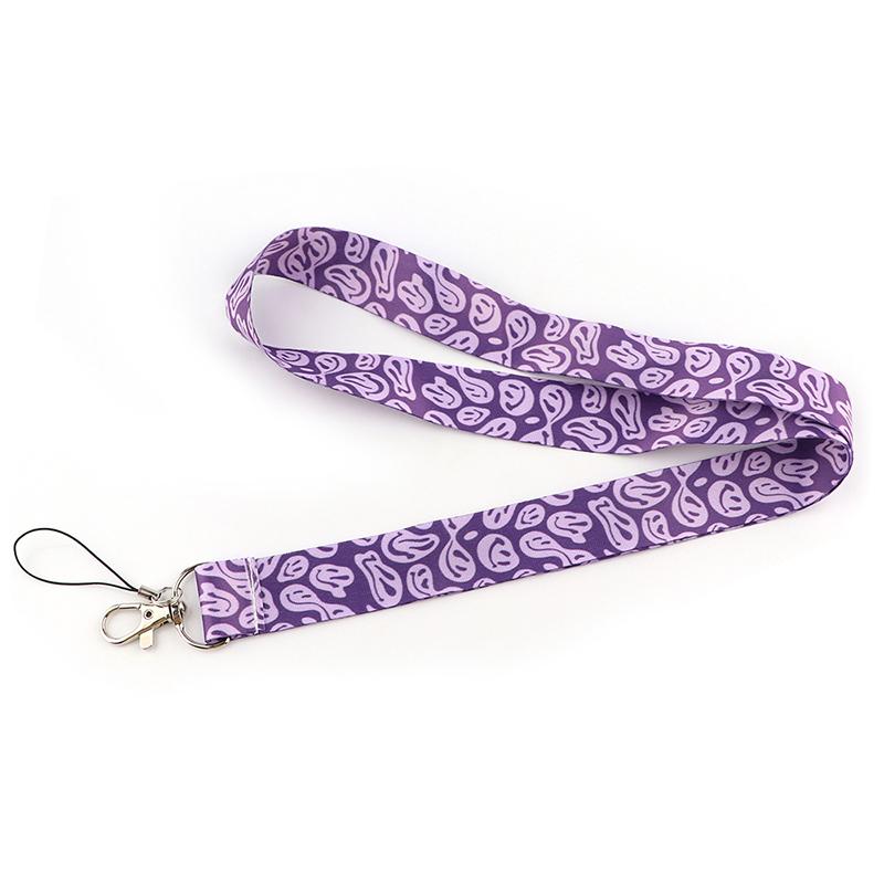 Yoga Sakura Credential Holder Little daisy Lanyard for Key Cute Neck Strap Card ID Badge Holder Key Chain Accessories Wholesale