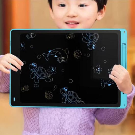 1/5Pcs LCD Writing Tablet with Pen 8.5-inch Rectangle Colorful Doodle Notepad Electronic Drawing Board Kids Adults Erasable Sketch Pad Educational Toy
