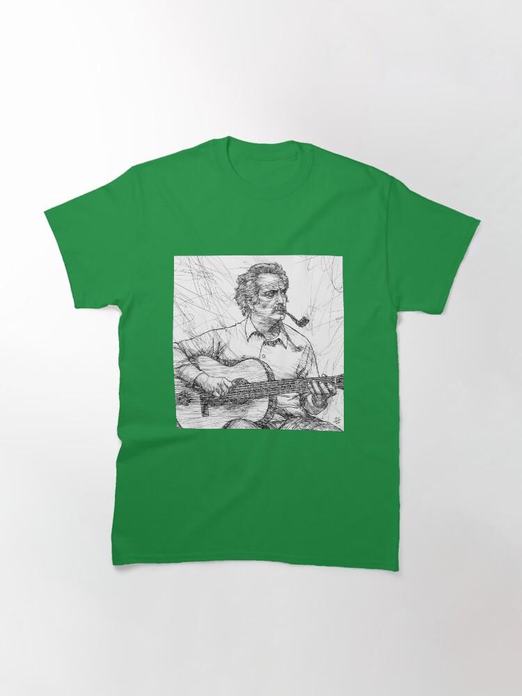 Georges Brassens GEORGES BRASSENS Tuscheporträt .1 Klassisches T-Shirt