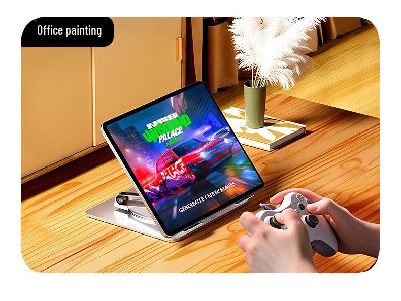 360° Rotating Laptop & Tablet Stand with Heat Dissipation