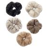 Yousheng Women Hair Rope Large Size Plush Hair Scrunchies Comfortable Fit No Pulling Warm Hair Band Hair Accessories