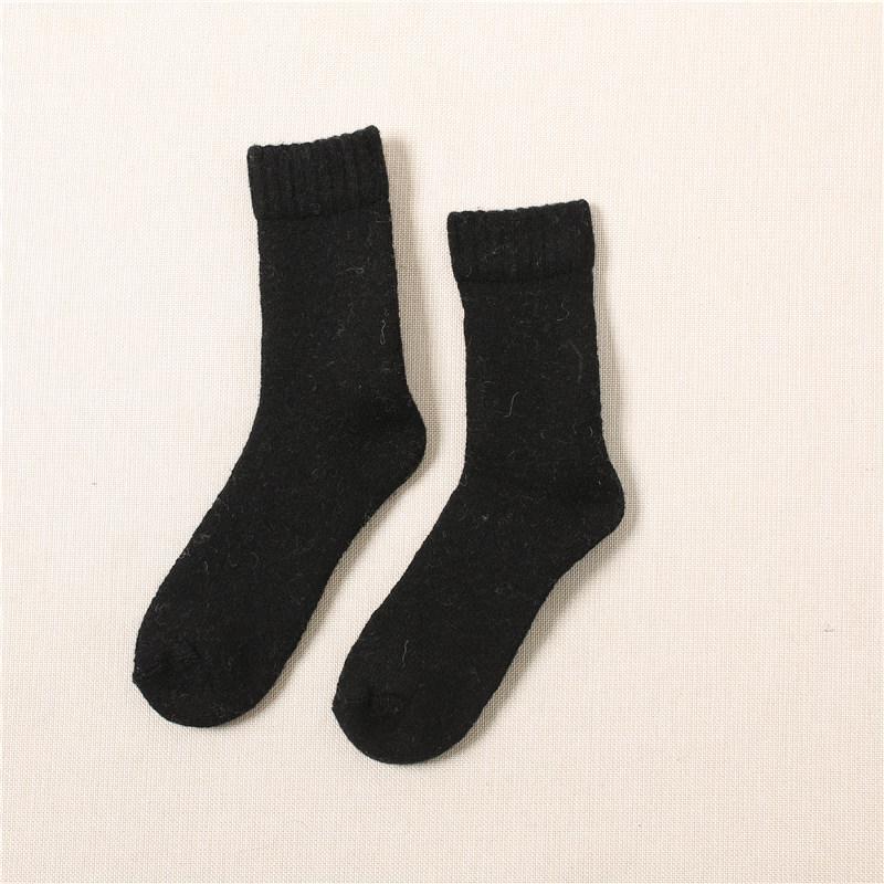 Superdicke Wollmischung Socken für Damen und Herren, mittellang - Gemütlich und warm für Herbst und Winter