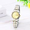 Women's Silver Watch with Calendar, 3ATM Water Resistance, Luminous Analog Display, Stainless Steel, Stylish Couple's Watch, Quartz Movement, Leisure,