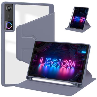 360° drehbare Acryl-Hartschale für Lenovo Legion Y700 5. Generation 2026 TB323FU Y700 Gen 5 8,8 Zoll mit Stifthalter