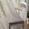 Wedding Flowers Rose Sheer Curtains Living Room Window Tulle Curtains For Bedroom Kitchen Home Decoration Voile Drapes