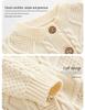Wool Knitted Baby Onesie with Fleece Lining - Winter Crawling Suit for 100-Day or First Birthday