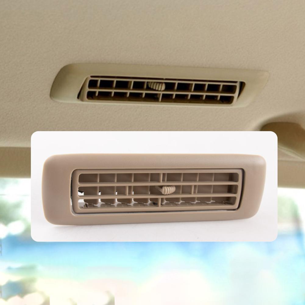 Car Interior Upgrade A C Vent Grille Air Conditioning Grille Roof Vent Grille Beige Fits Without Modifications