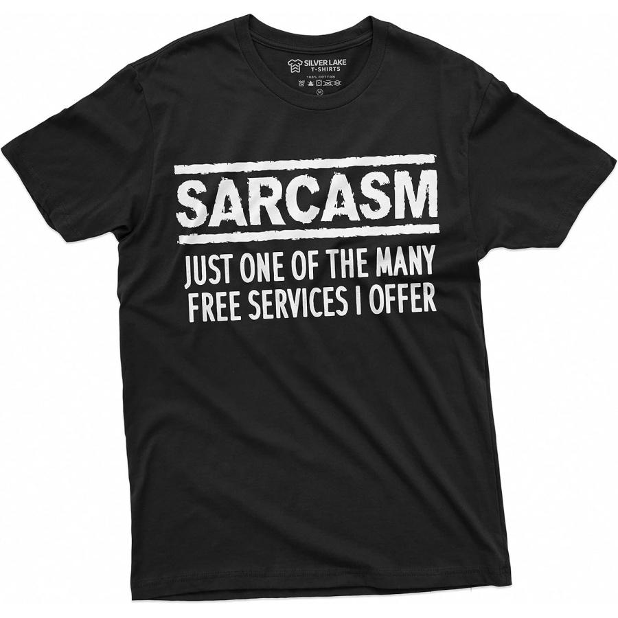 Silver Lake T-shirts Sarcasm Services Funny Sarcastic Shirt Mens Womens Humor Birthday Gift Tee S