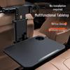 Folding Rear Seat Table for Car - Compact Office, Dining, and Storage Solution