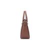 Michael Kors Letter Embossed Leather Tote Bag Women Bags Brown 30H1GRPM1L-LUGGAGE