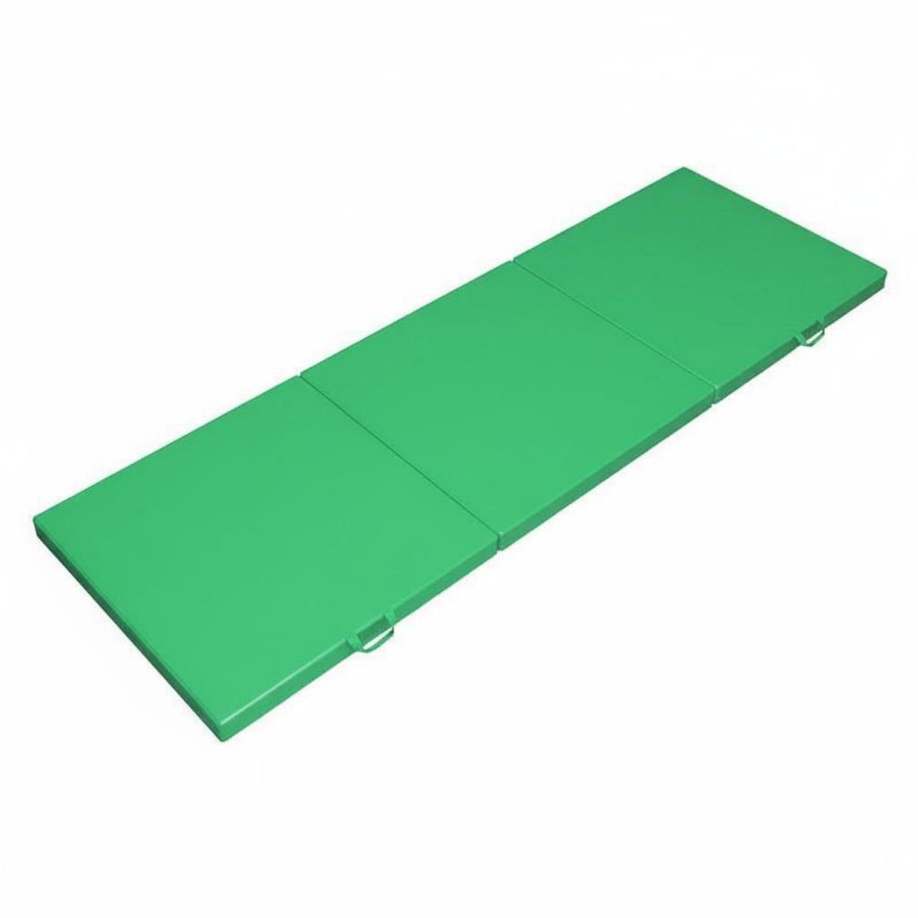 Thick PU Gymnastics Pad Premium Cushioning Portable Exercise Mat Durable Fitness