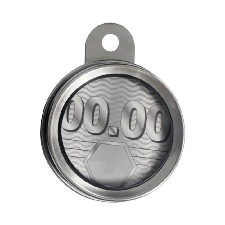 Porta Tassa di Circolazione Universale in Alluminio per Moto, Sigillo Impermeabile per Scooter