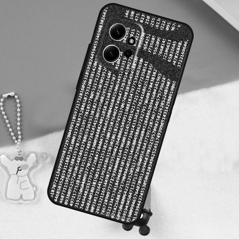 Funny Math Formulas Equations Case For Xiaomi Redmi Note 12 9 10 11 Pro 12S 9S 10S 11S Cover For Redmi 12 13C 12C 9C 10C