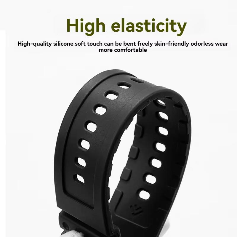 Replacement Resin watch strap For Casio G-SHOCK 3516 DW-H5600MB Champion's Heart Solar Watch men's ports Silicone watchband 18mm