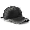 Women's washed and distressed solid-color baseball cap, suitable for outdoor activities, men's travel hat, sun protection and shading