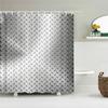 Retro Nostalgia Stone Metal Wall Painting Shower Curtain Waterproof Bathroom Curtain Fabric Art Shower Curtains Decor With Hooks