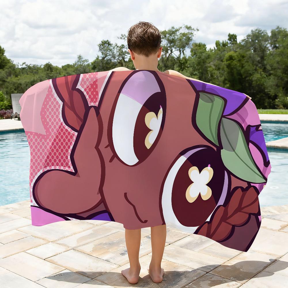 Game D-Dandy's World Bassie Towel Quick Drying Beach Towels Are Suitable For Swimming Pools Camping Yoga And The Gym