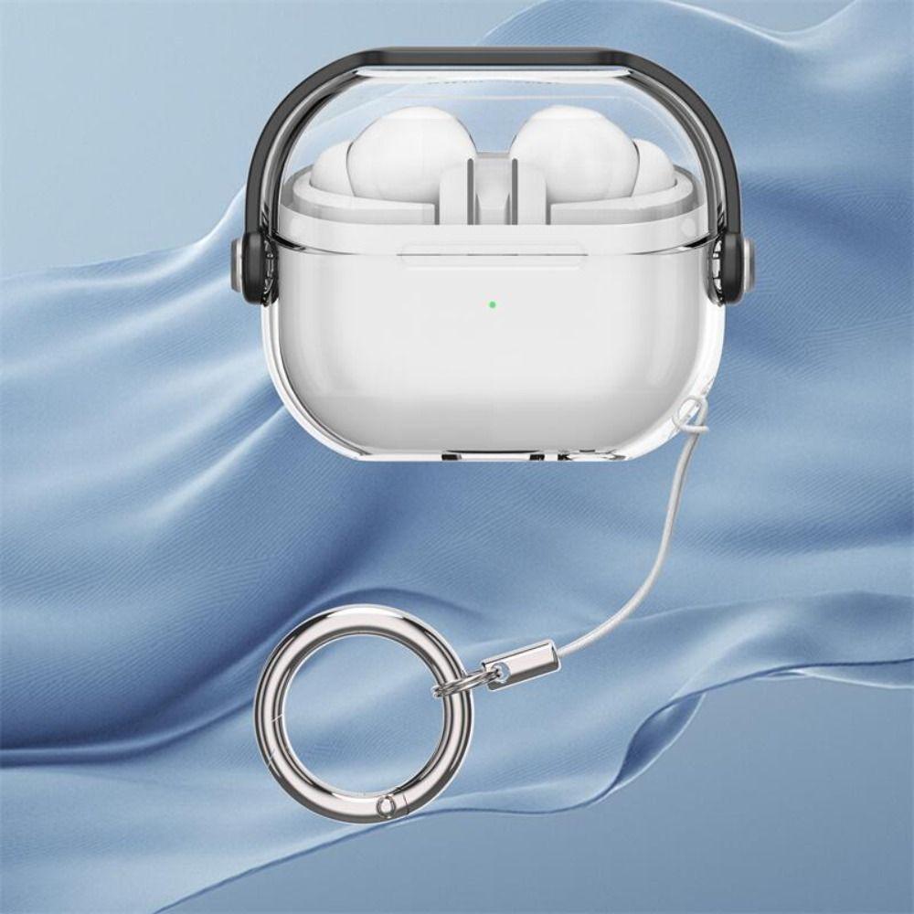 Lock Buckle Headphone Protective Cover With Lanyard Earbuds Accessories for Samsung Buds 3 Pro/3