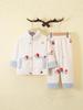 2025 Coral Fleece Girls' Thick Warm Pajamas & Parent-Child Set