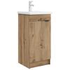 Bathroom Cabinet with Washbasin Artisan Oak
