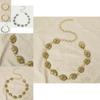 Bohemian Metal Waist Chain With Vintage Embossed Design For Women