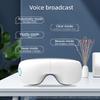 In Stock High Frequency Vibrating Air Compression Wireless Household Portable Eye Massager With Music Heat Eye Care Massager