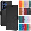 For Samsung Galaxy S26 Plus Case Flip Etui On For Samsung S26 Ultra Edge Pro 5G Classic Phone Wallet Leather Cases Back Cover