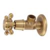 Brass Angle Stop Valve Retro Thickened Cold Hot   Valve Explosion Proof Water Shut Off Valve